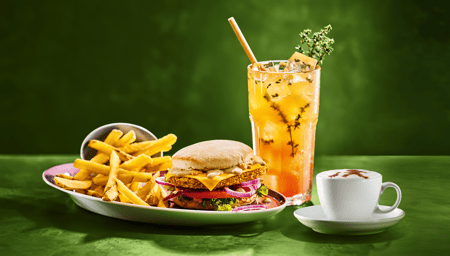 MITTAGSMENÜ MIT KAFFEE